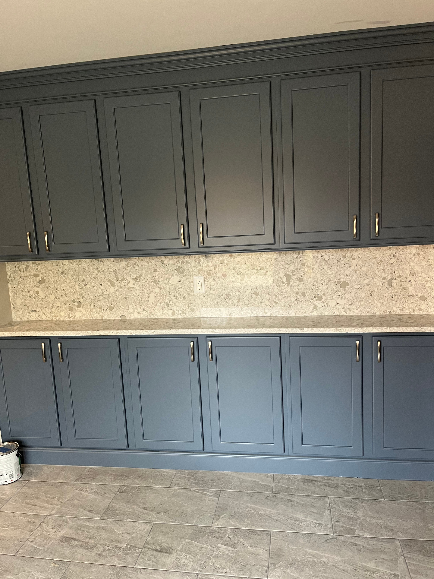 Built-in cabinets repaint — After